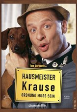 DVD-Cover: Hausmeister Krause  Ordnung muss sein (Staffel 1), mit Tom Gerhardt, Irene Schwarz, Janine Kunze, Axel Stein, Jrgen Tonkel, Hans Martin Stier, ...