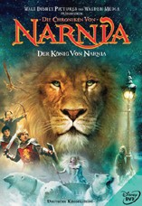 DVD-Cover: Die Chroniken von Narnia <br> Der Knig von Narnia <font color=silver>(Single Disc)</font>, mit Georgie Henley, Skandar Keynes, William Moseley, Anna Popplewell, Tilda Swinton, James McAvoy, Jim Broadbent, Patrick Kake, ...