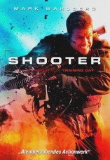 DVD-Cover: Shooter, mit Mark Wahlberg, Michael Pea, Danny Glover, Kate Mara, Elias Koteas, Rhona Mitra, Jonathan Walker, ...